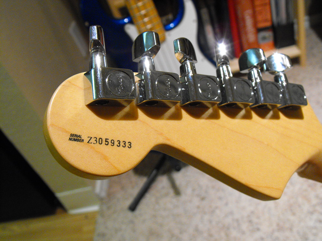 dating stratocaster serial number